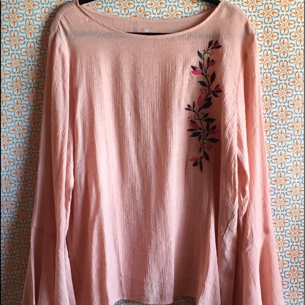 St. John’s Bay Bell Sleeve Top